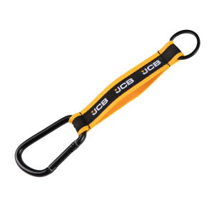 Carabiner Strap Keyring - JCB