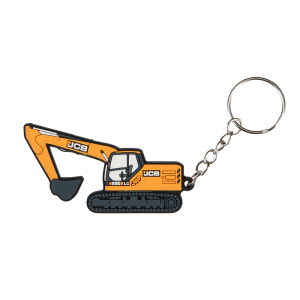 Excavator Keyring